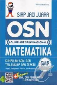 Image of Siap Jadi Juara OSN (Olimpiade Sains Nasional) Matematika SMP Sederajat