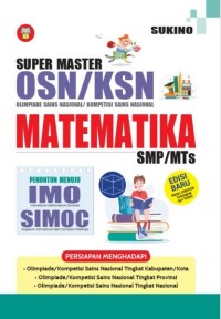 Image of Super Master OSN/KSN Matematika SMP/MTS