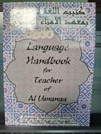Image of Language Handbook for Teacher of Al Umanaa